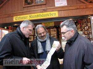 Andreas Bausewein, Jürgen Valdeig und Dr. Steffen Raßloff