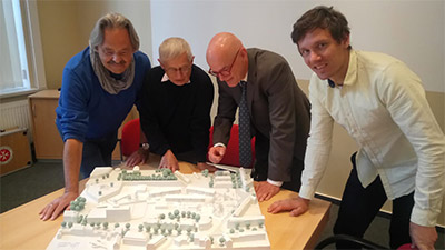 Jury zur Namensgebung des Großprojektes AndreasGärten am Petersberg