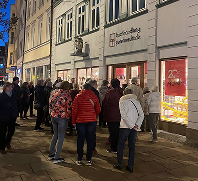 Buchlesung in Buchhandlung Peterknecht 2026