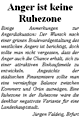 Artikel Thüringer Allgemeine