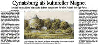Artikel Thüringer Allgemeine