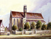 Augustinerkirche um 1850