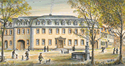 Weimar - Goethehaus 1850