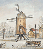 Die Mühle bei Kleinfahner 1992